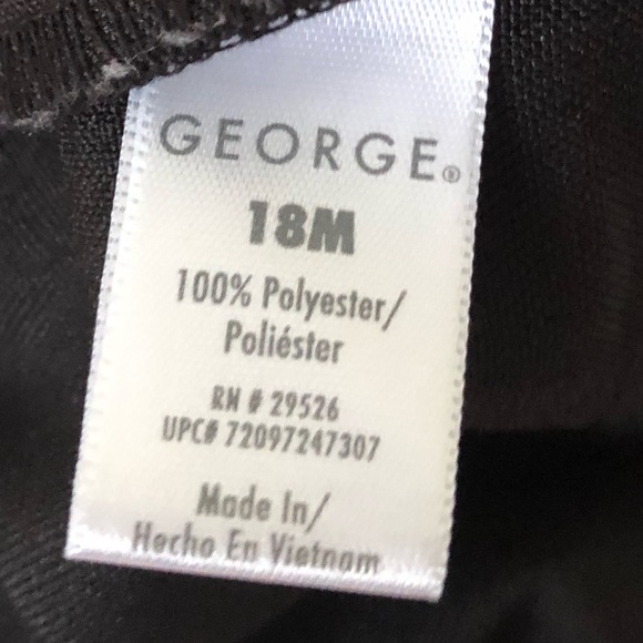 18 Mo. Black Dress Pants - Machine launder - Picture 2 of 6